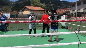 Team Légion Nie au interclub France - Italie, à Camporosso, 12 mai 2019
