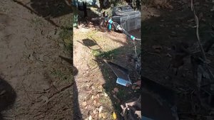 Мотоблок ОКА, пашем плугом