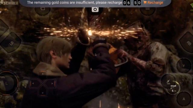 Resident Evil 4 Remake: Leon parry Dr. Salvador's Chainsaw with his knife | Edit | RULES OF NATURE! смотреть онлайн