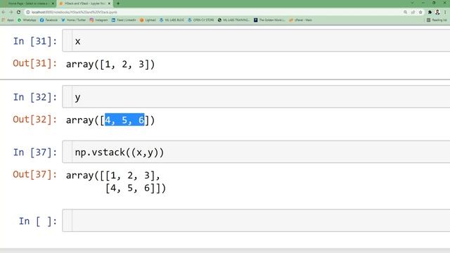 NumPy Hstack and Vstack: Comprehensive Guide to Concatenating Arrays in Python | Edukron | Python