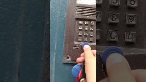 Тест ключей для домофонов