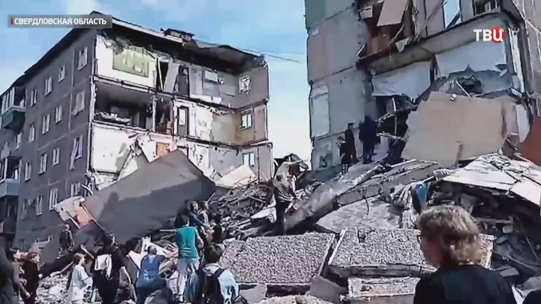 В Нижнем Тагиле обрушились два подъезда многоквартирного дома. Подробности / События на ТВЦ