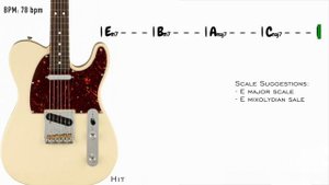 Soulful Warm Groove  In E