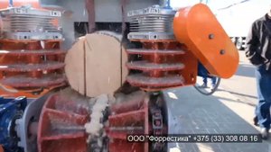 Двухвальный брусовочный станок СБЦ340