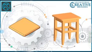 Уроки Компас 3D.Сиденье табурета