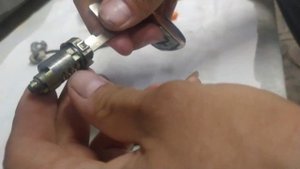 как разобрать личинку замка ниссан марч к12