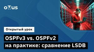 OSPFv3 vs. OSPFv2 на практике: сравнение LSDB // Демо-занятие курса «Network Engineer»