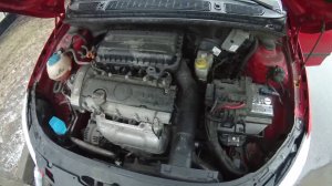 Снятие и смазка свистящего стартера Skoda Fabia