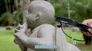 Creality CR-Scan Ferret | What you should pay attention to when scanning outdoors