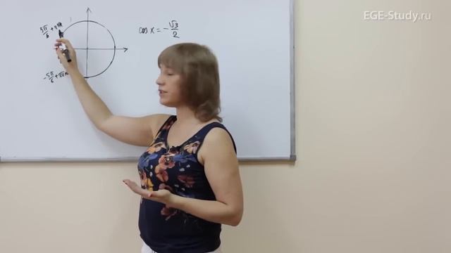 41. Тригонометрия на ЕГЭ по математике. Простейшие тригонометрические уравнения. смотреть онлайн