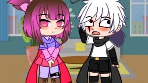 интерьвью Бетти и x! чары//gacha club//Betty x X!chara.