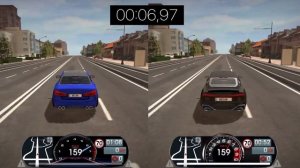 Driving School Sim I BMW M5 VS Audi RS7