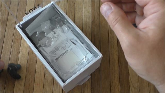 Распаковка.Беспроводные наушники SONY WF-SP700N. смотреть онлайн