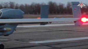 Работа БПЛА «Форпост»