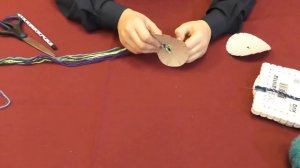 Мастер-класс по плетению круглых шнуров в японской технике Кумихимо.