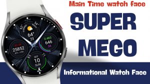 Super Mega Informational Циферблат для Galaxy Watch 6 Classic и других часов на Wear OS