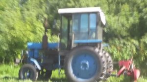 Сенокос 2015! Трактор Т 28 Х4М-А с роторной косилкой! Заготовка сена.