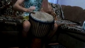 Африканский Барабан Джембе Ручной Работы!