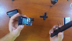 Настройка фокуса, ремонт экшн камеры сони своими руками, сбился фокус, упала камера sony