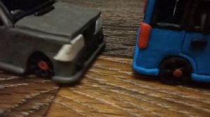 Toyota mark 2 100 из пластилина.