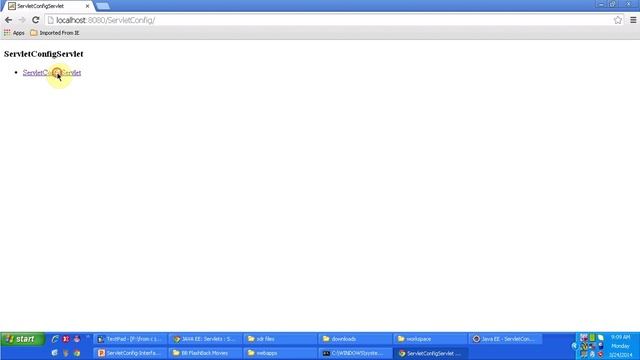 What is ServletConfig? | Servlets смотреть онлайн