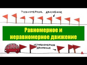 Равномерное и неравномерное движение