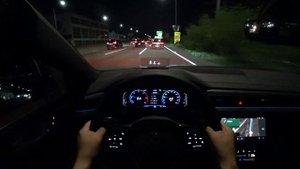 Volkswagen Arteon 2.0 TDI R line 4motion POV night drive