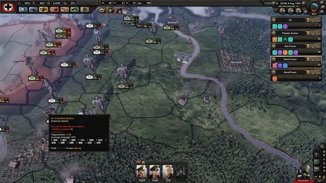 Let's Play Hearts of Iron IV TfV - Black ICE Germany 12 смотреть онлайн