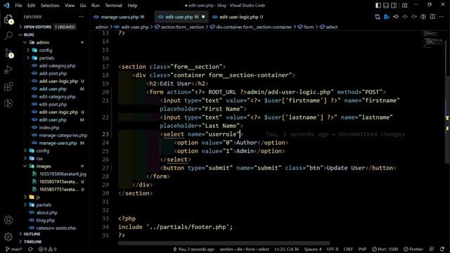 PHP & MySQL Blog App with Admin Panel Tutorial From Scratch   PHP & MySQL Tutorial For Beginners