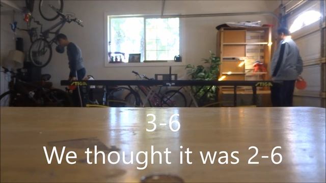 Family Table Tennis W/ DAD