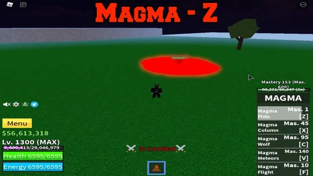 Magma Magma No Mi Showcase ? Blox Fruits ROBLOX смотреть онлайн