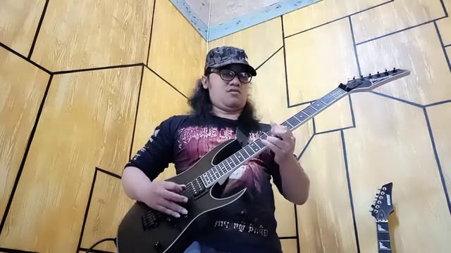 Megadeth - A Tout Le Monde guitar cover by METALLOVA