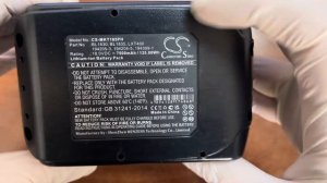 Аккумулятор для Makita BL1830, Bl1840, BL1850, BL1890 (18V 7.5Ah)