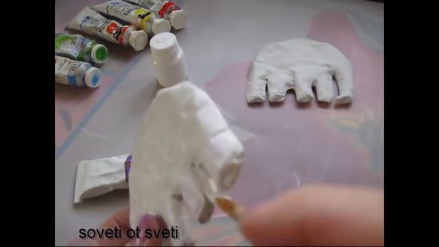 DIY:Делаем из ТУАЛЕТНОЙ БУМАГИ экзотические МАГНИТЫ на холодильник\поделки с детьми\creation смотреть онлайн