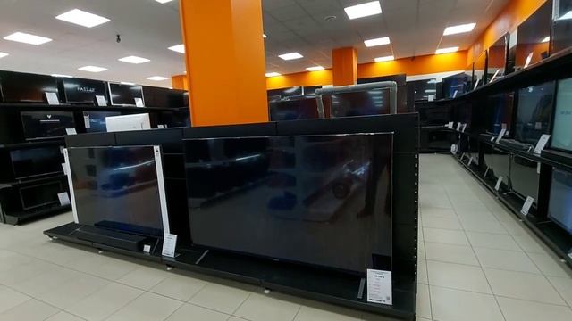 Телевизоры по новой цене. Как влияют санкции на рост цен на бытовую технику.Магазин DNS.