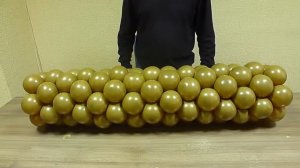 Дерево из воздушных шаров