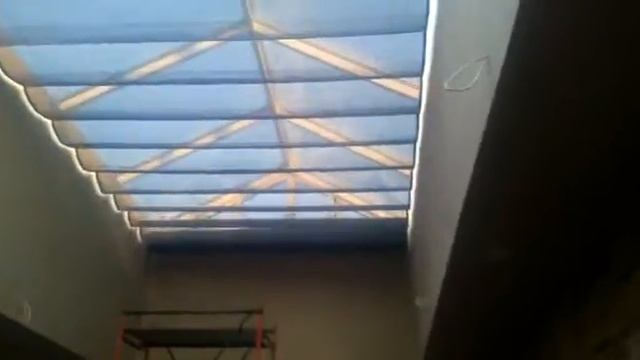 Система FCS, защита от солнца зенитных фонарей. смотреть онлайн