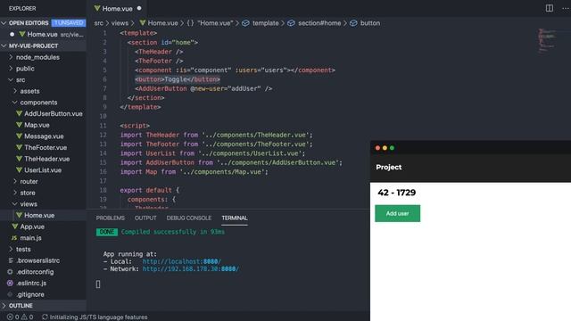 Dynamische Komponenten mit dem component Tag | Vue.js in a Nutshell