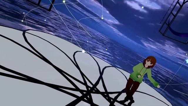 【VRChat 】 MMD Dance World - 六兆年と一夜物語【Avater】UNDERTALE Chara смотреть онлайн