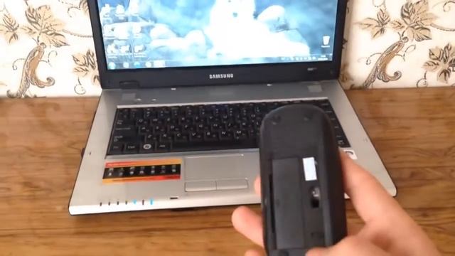 Очень плоская радио мышь Ультра тонкая, беспроводная оптическая мышка смотреть онлайн