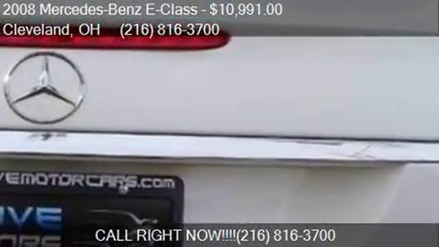 2008 Mercedes-Benz E-Class E 350 4MATIC AWD 4dr Sedan for sa смотреть онлайн