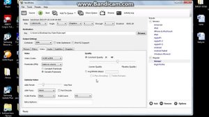 Подробное сжатие файла Handbrake