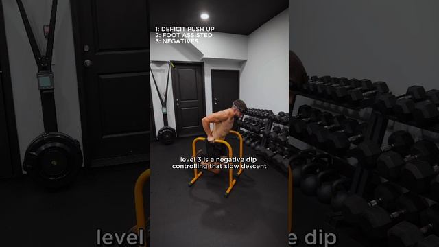 5 EASY dip progressions смотреть онлайн