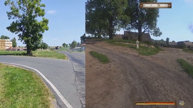 Kingdom Come Deliverance VS Real Life (All Named Locations) смотреть онлайн
