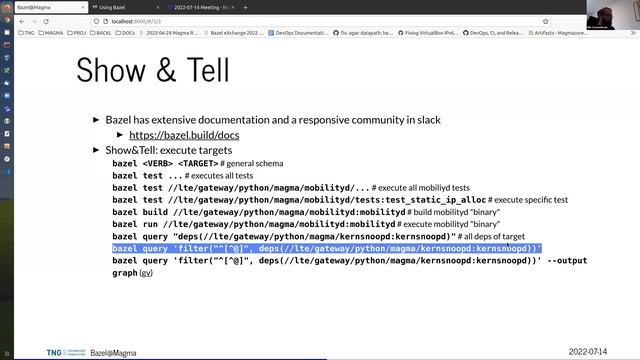 Magma Biweekly Engineering Meeting - July 14, 2022 смотреть онлайн