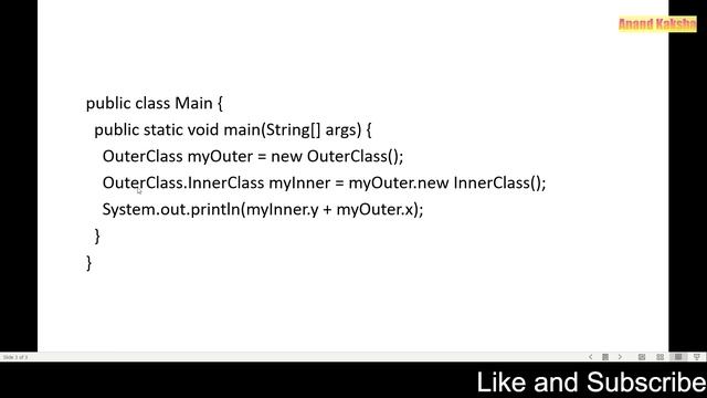 The inner class in java 8 | How to access inner class using outer class in java | Java tutorial смотреть онлайн