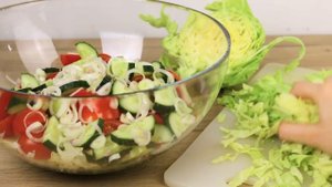 Салат с тофу / Веган / Рецепт/ Salad with tofu / Recipe