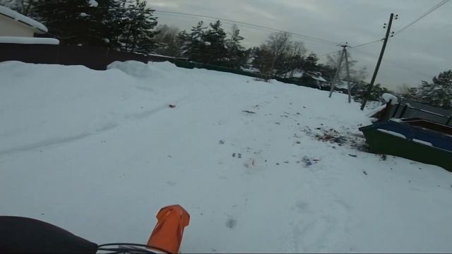 Зимний выезд на Regulmoto Crosstrec 300 смотреть онлайн