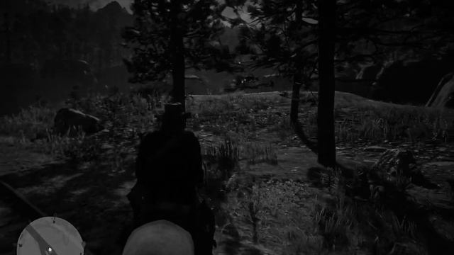 Red Dead Redemption 2 - Black and White, 4:3 смотреть онлайн