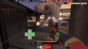 TF2 Pyro Gameplay | Detonator, Axtinguisher and Snakes